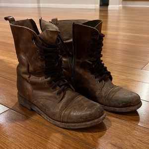 Lace up boots